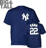 Robinson Cano New York Yankees #24 Big & Tall Name and Number Navy T-Shirt