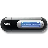 Coby MP-C885 1 GB Flash MP3 Player with FM Tuner and Direct USB Drive (Black)