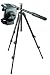 Manfrotto 055XDB,128RC 3 Section Aluminium Tripod With A 128Rc Head - Black