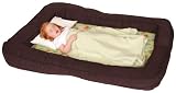 Leachco BumpZZZ Travel Bed, Brown/Green Forest Frolics