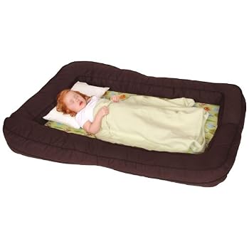 Set A Shopping Price Drop Alert For Leachco BumpZZZ Travel Bed, Brown/Green Forest Frolics