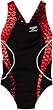 Speedo Girls 7-16 Youth Magnetic Space Splice Dropback Race Swimsuit