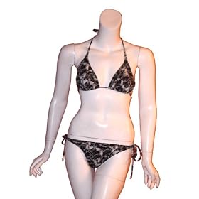 Buy DIANE VON FURSTENBERG String Bikini Swimsuit in Black White Brushstrokes by var goTwisterProductImageStrings = new Object();goTwisterProductImageStrings['prodImageNotAvailTextNoColor'] = 