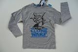 Star Wars Clonewars Langarmshirt grau