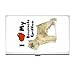 I Love My Brussels Griffon Business Card Holder Case