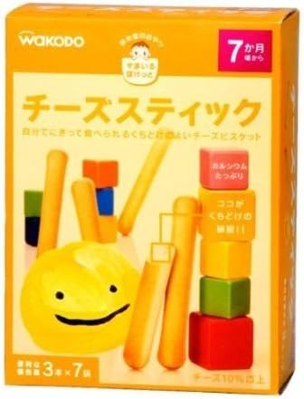 Wakodo dietary education land sesame seeds crackers mini quadruplicate (9gX4 bags) X10 pieces