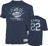 Emmitt Smith Dallas Cowboys Navy Sting Ray Legends Name & Number Garment Washed Tee