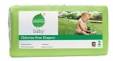 Seventh Generation Baby Free & Clear Diapers, Stage 2, 12-18 lbs, 40 diapers.