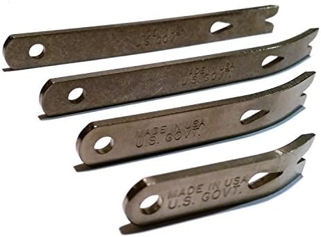 EXCLUSIVE PICO 4" INCH CURVED TITANIUM WIDGY BARS SATIN FINISH