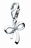 Dew Sterling Silver Bow Diamond Charm 78060DI003
