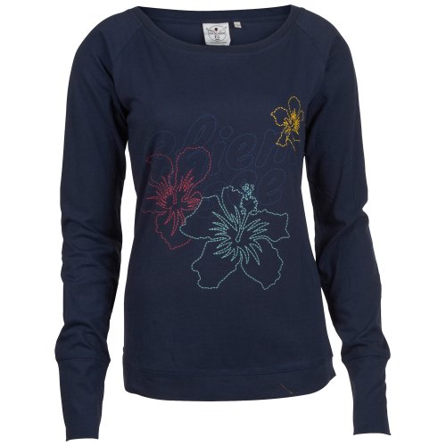 Chiemsee Damen Langarmshirt Bibi, navy, XL, 1020025 Preisvergleich