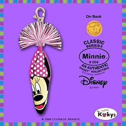 Kooky Klicker Pen Keychain Minnie Mouse