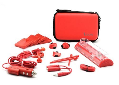 Nintendo DS Lite 20-In-1 Starter Kit - Crimson