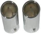 BMW Genuine OEM Genuine Chrome Exhaust Tailpipe Tips E46 320i 323i 325i 328i 323Ci