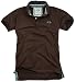 Suchen : COX SWAIN Vintage POLO SHIRT- Athletic Fit - Brown - Gr. XL