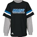 adidas Orlando Magic Kids (sizes 4-7) Faux Layered Long Sleeve T-Shirt