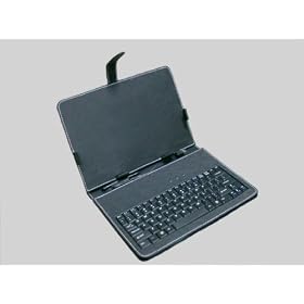 Viewsonic G-Tablet Case with Kick Stand + USB Keyboard + Stylus Pen - Custom Built by BELTON to Fit G-Tablet