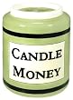 "Candle Money" Piggy Bank