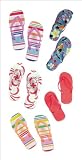 41u0iku%2BXjL. SL160  cheap flip flops|Paper House Stickers 2X4 3/Pkg Flip Flops Reviews
