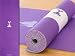 YogaRat Recyclable TPE Rat Print Yoga Mat, Purple