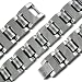 Tungsten Carbide Bracelet with satin finished center Length: 8.5" Width: 15mm Weight: 127g