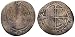 England, Elizabeth I, 1558 - 1603; Silver Halfgroat