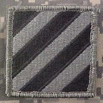 3rd Infantry Division ACU Patch Foliage Green