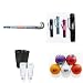 Grays Surf Junior Field Hockey Package (Color/Length=Pink-30-Inch,Ball Color=White,Shin Guard=Youth Black,Bag Color=Black)