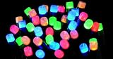 Premier Multiaction Frosted Led Supabright String Lights - Multicolour, 120