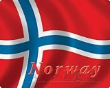 Norway Flag Mouse Pad