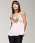 Gilded Silk Cami - BLUSH BABY (M)