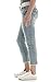 WallFlower Juniors Luscious Curvy Cropped Destructed Skinny Jeans