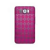 Amzer Luxe Argyle Skin Case for HTC HD2 (Hot Pink)