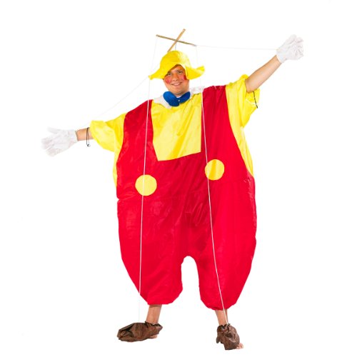 Sparmeile 24513 - Aufblasbares Kostüm Marionette Fasching Karneval Sparmeile 24513 - Aufblasbares Kostüm Marionette Fasching Karneval