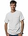 Hanes Short Sleeve Beefy Pocket T-Shirt Big Sizes , 5190x, White, 2XL