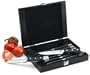 Pinzon 8-Piece Steak House Knife Set with Wooden Storage Box [Amazon Frustration-Free Packaging]