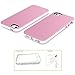 iPhone SE Case, LoHi iPhone 5s Case Ultra Slim Fit Soft TPU Cover Shock Absorbing Shell Scratch Resisant Bumper Cover Case for iPhone SE 5 5s -Pink/White