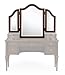 Magnussen Taylor Y1859-37 Desk with Tri-fold Vanity Mirror
