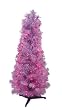 3' Purple Pencil Pine Pre-Lit Artificial Christmas Tree - Purple Lights