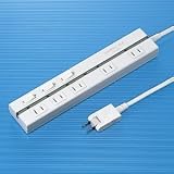 サンワサプライ セーフティタップ TAP-2531EWの画像