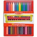 Melissa & Doug Triangular Crayon Set (24 pc)
