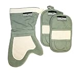 Ritz Gourmet Collection 3-Piece Mitz and Thumb Mitt Set, Moss Green B002BNKNXS