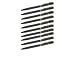 Red Laser Pointer Pen - Gun Metal- 10PK