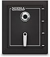 Mesa Safe MBF1512C All Steel Burglary and Fire Safe with Combination Lock, 1.7-Cubic Feet, Hammered Grey