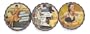 Anne Taintor 4504 4-Inch Round Coaster Set, Cocktail  Hour
