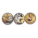 Anne Taintor 4504 4-Inch Round Coaster Set, Cocktail  Hour