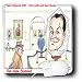 Londons Times Funny Panel Hollywood Cartoons - Hope Diamond - Mouse Pads