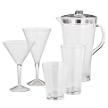 Pin Wheel Textured Drinkware Collection