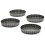 Wilton Nonstick 4 Inch 4 Piece Tartlet Set