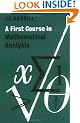 A First Course in Mathematical Analysis